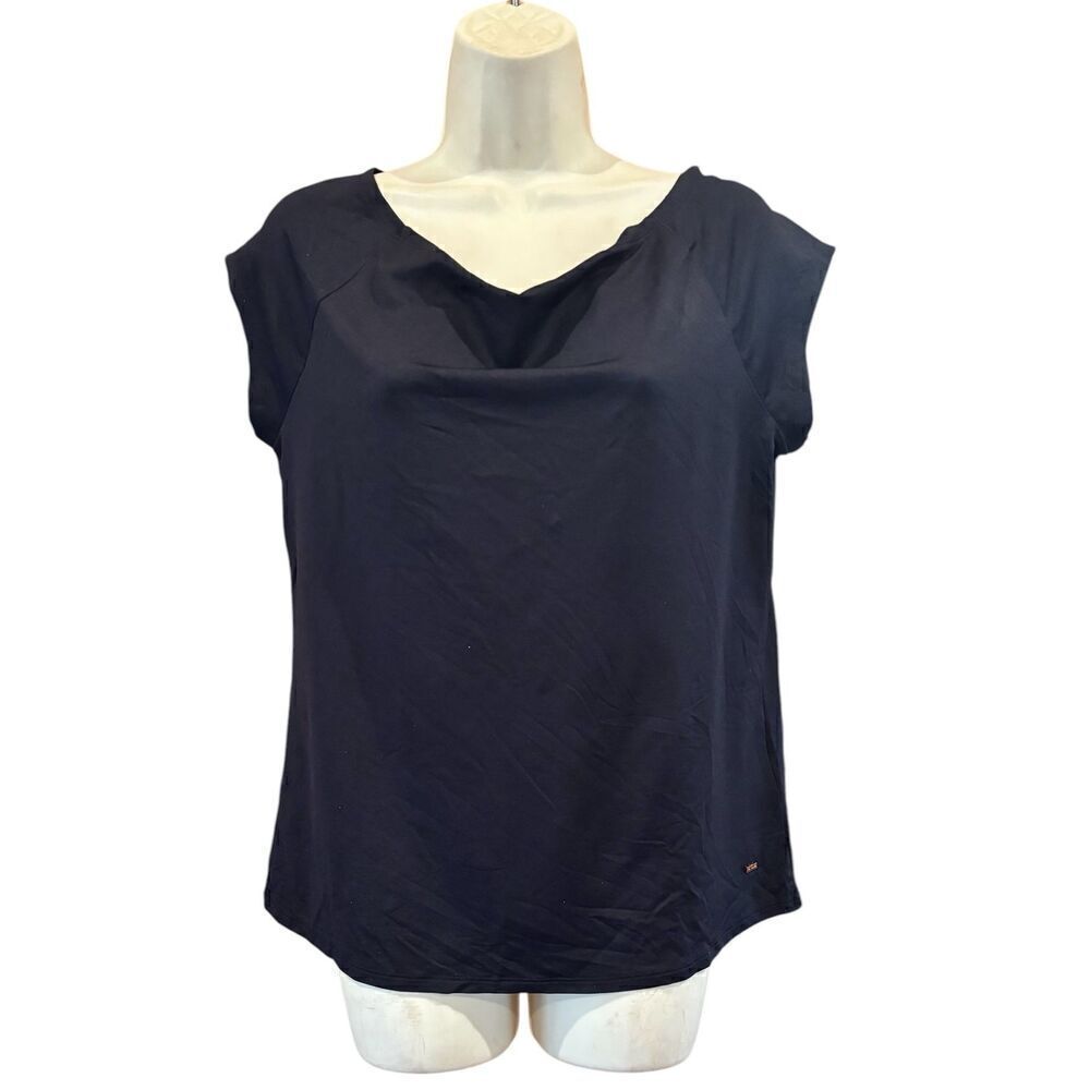 Ted Baker Draped T in Black NWT Size 5/US XL - Picture 1 of 6